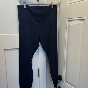 Athleta Ultra High Rise 7/8 Tights in Navy